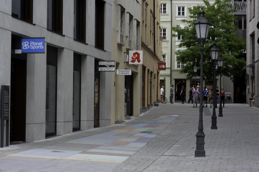 Pension Am Jakobsplatz München Kültér fotó